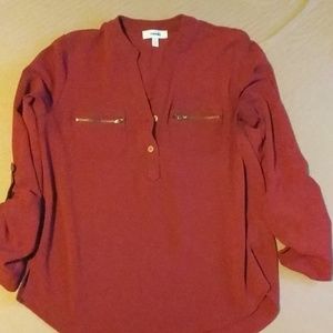 Maroon blouse
